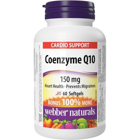 Webber Naturals CoQ10 150毫克 60粒