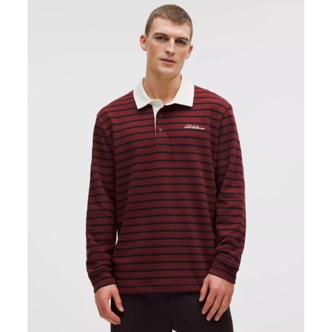 Rugby 长袖刺绣衬衫