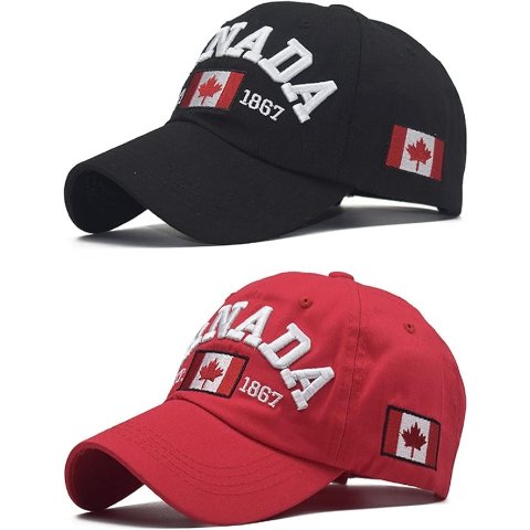 Canada 棒球帽 2顶 可调节