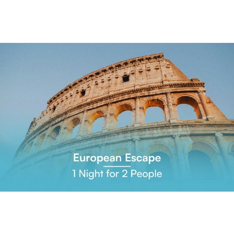 欧洲度假旅行套装 (2人1晚)