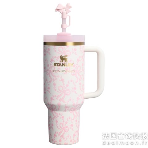 Stanley 1913 保温杯 40oz-Coquette Bow Chantilly