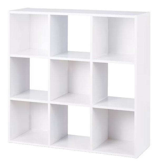 For Living 9格收纳书架 白色