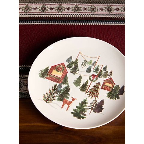 圣诞大号餐盘