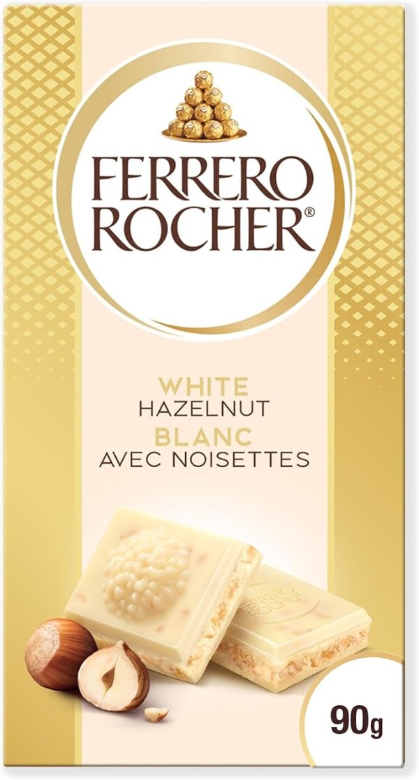 Ferrero Rocher 白巧克力榛子棒 90g