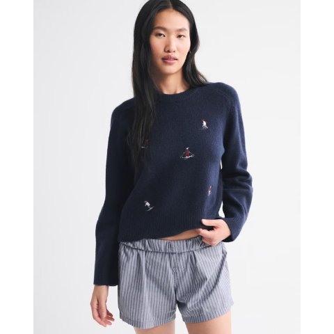 Madeline 圆领针织衫