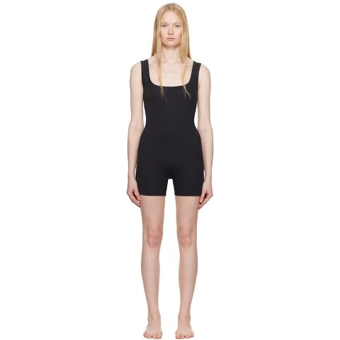 Black 棉质连体衣 1件