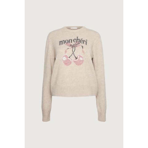 Cherry Intarsia 针织毛衣