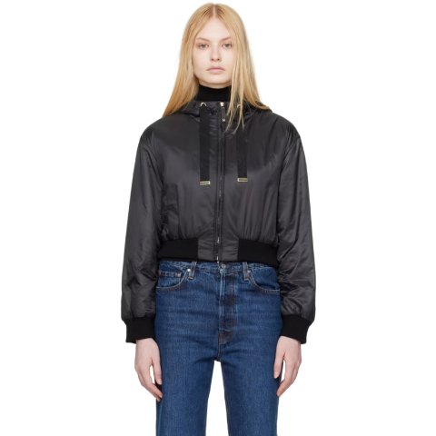 Black The Cube 迷彩连帽夹克