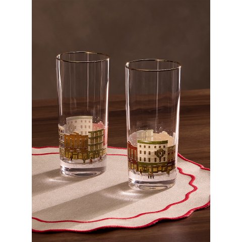 Cote de la Fabrique 圣诞玻璃杯 2只装