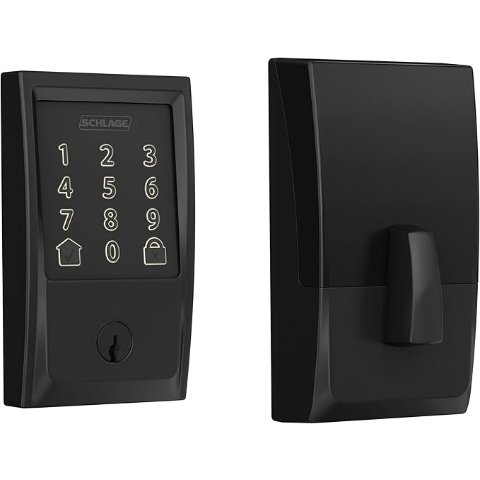 SCHLAGE BE489WB 智能门锁 黑色