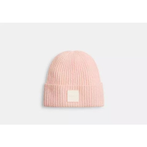 Colorblock 拼色针织帽 橡胶标