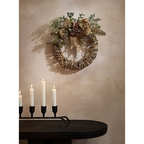圣诞花环 金色