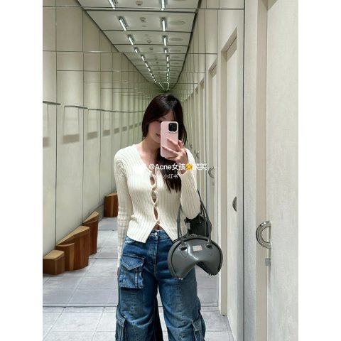 Off-White 排扣针织开衫