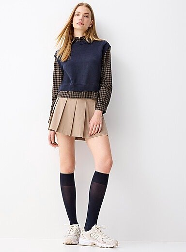 Plain 马甲套头衫 毛衣款