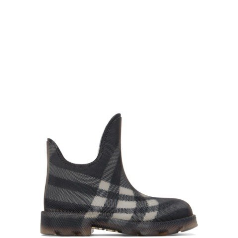 Marsh 黑格橡胶低筒靴