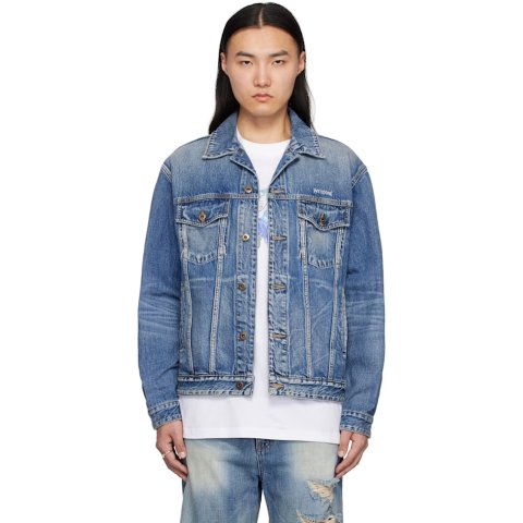 Blue 洗水牛仔夹克