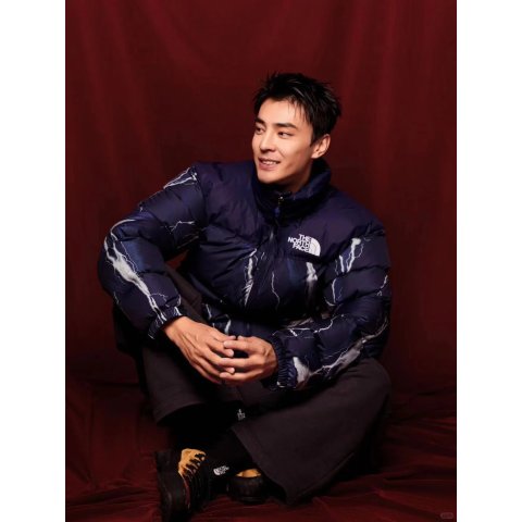 The North Face 1996 复古羽绒服 海军蓝