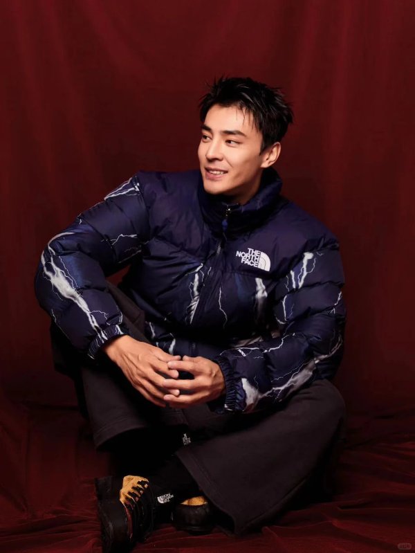 The North Face 1996 复古羽绒服 海军蓝