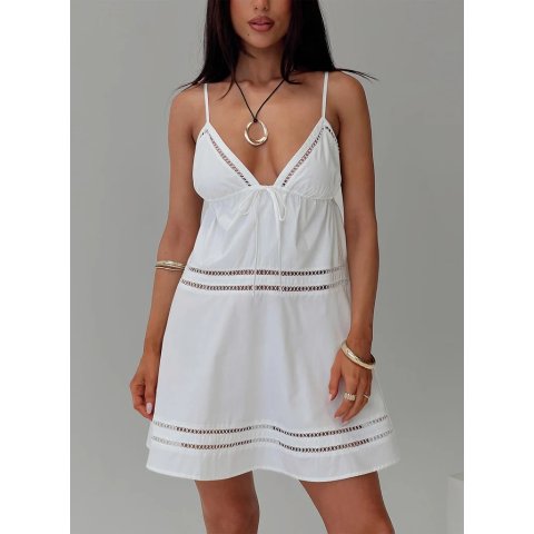 Araxie 白色迷你连衣裙