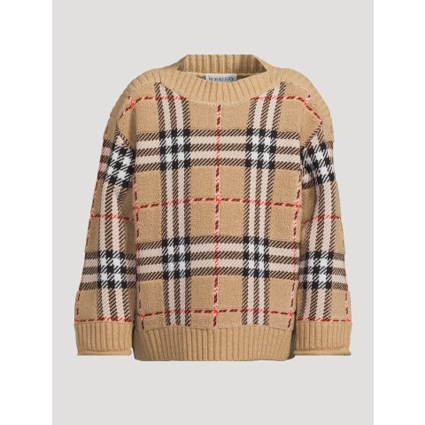 格子羊毛衫 M码