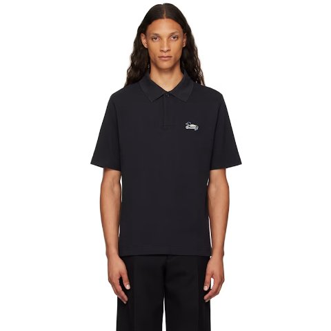 Black Polo 棉质短袖