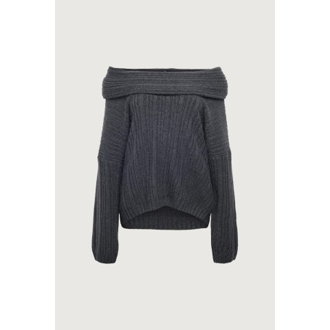 Oversized 落肩针织衫