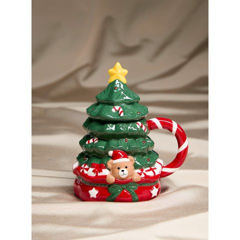 Christmas Collection 圣诞树杯 有盖