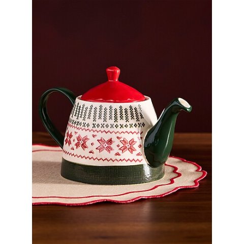 Holiday 圣诞茶壶