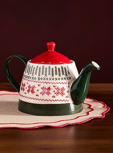 Holiday 圣诞茶壶