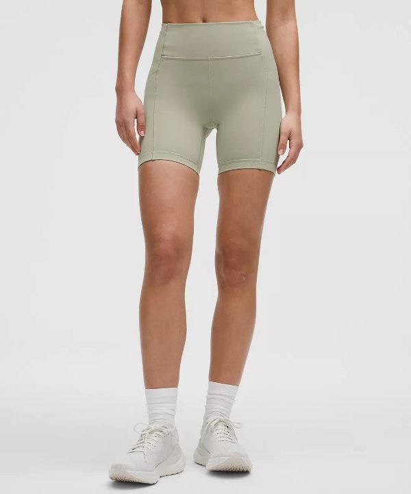 Lululemon Swift Speed 高腰短裤 6英寸