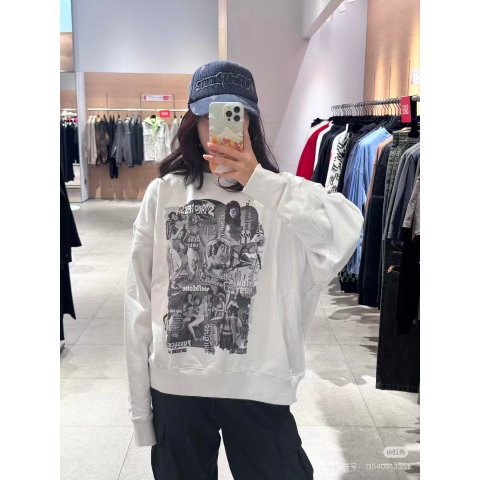 Movie Collage 白色卫衣