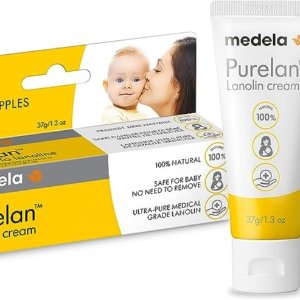 Medela 羊毛脂乳头霜 适合母乳喂养 100%纯天然防干裂痛痒
