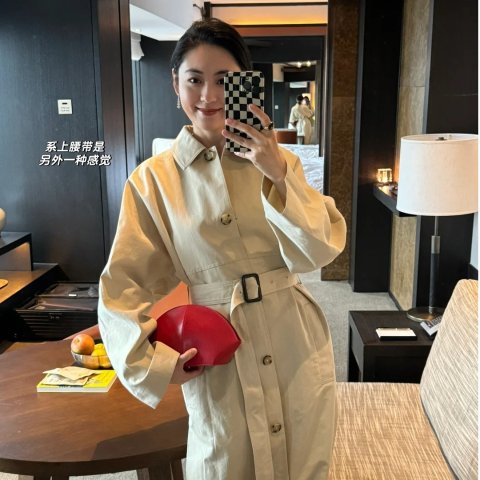 Ftrench 风衣 米色