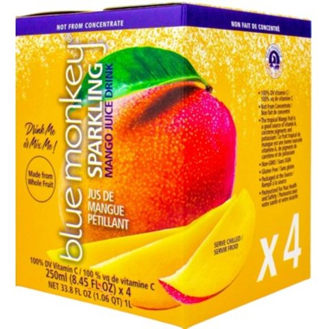 Blue Monkey 芒果气泡果汁 55%