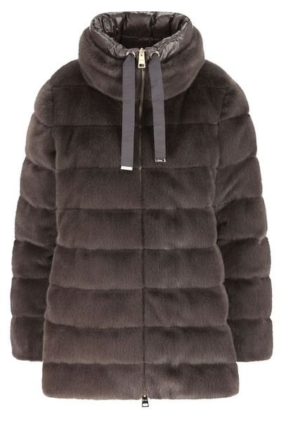 Anthracite 带抽绳夹克 加厚款