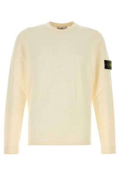 Logo-Patch 圆领毛衣