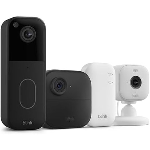 室外4摄像头套装 含门铃 高清