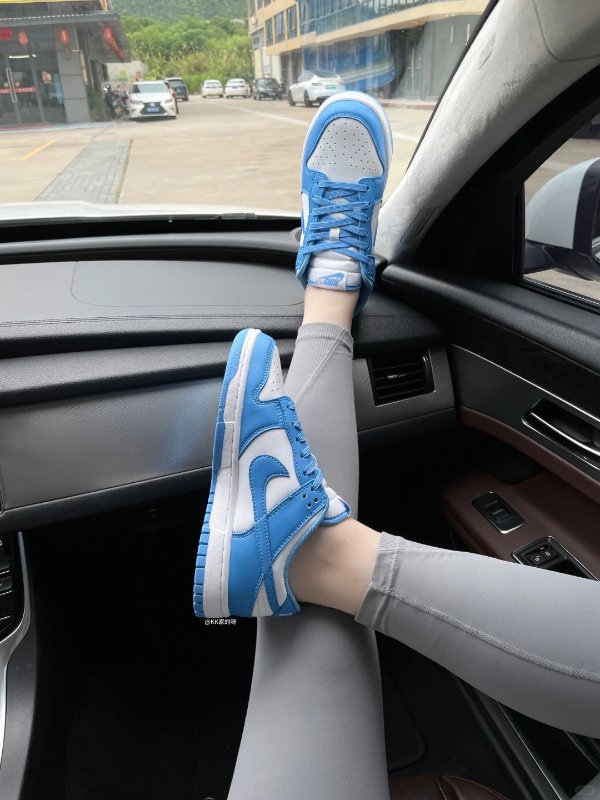Off-White & Blue Dunk 低帮运动鞋