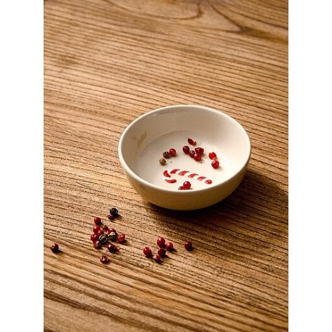 圣诞拐杖通过小碗