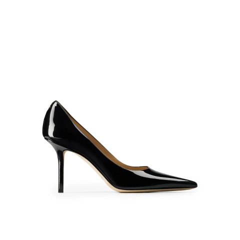 Jimmy Choo 漆皮高跟鞋 JC标志