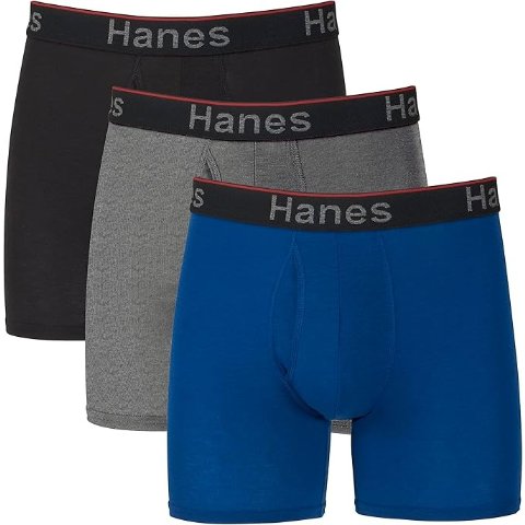 Hanes 男士内裤防摩擦 3条