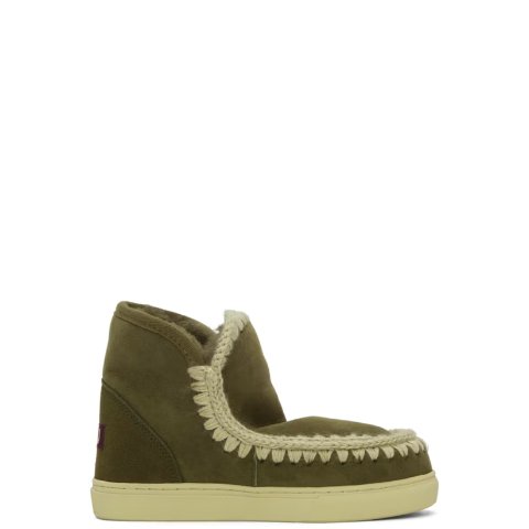 Khaki Stitch 短靴 卡其色