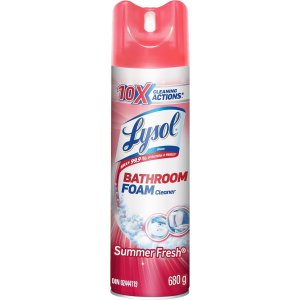 lysol2瓶$7 浴室清洁泡沫 夏日清新 680g