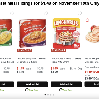 Save-On-Foods穷鬼日1.49...