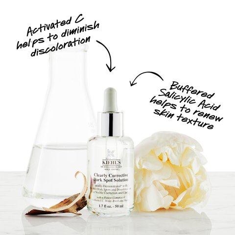 Kiehl s脸蛋白白嫩嫩还弹润透亮安白瓶50ml