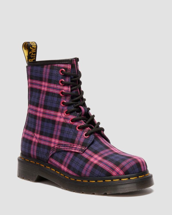 1460 Tartan 系带靴