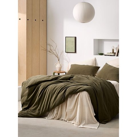 有机棉被套+枕套