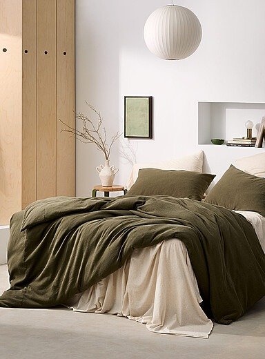 有机棉被套+枕套