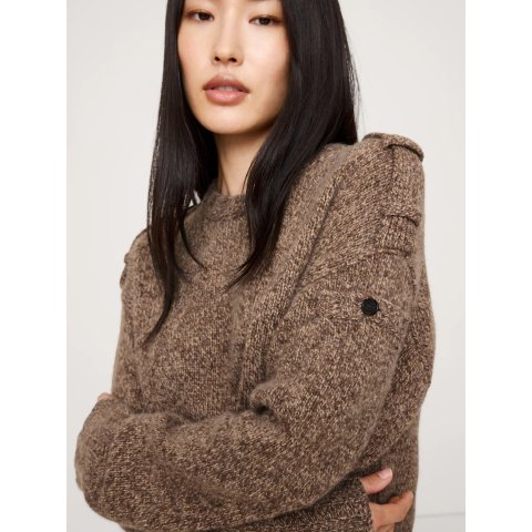 Marled 羊绒美利奴混纺毛衣