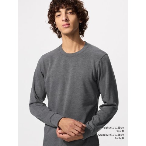 HEATTECH 圆领超暖T恤